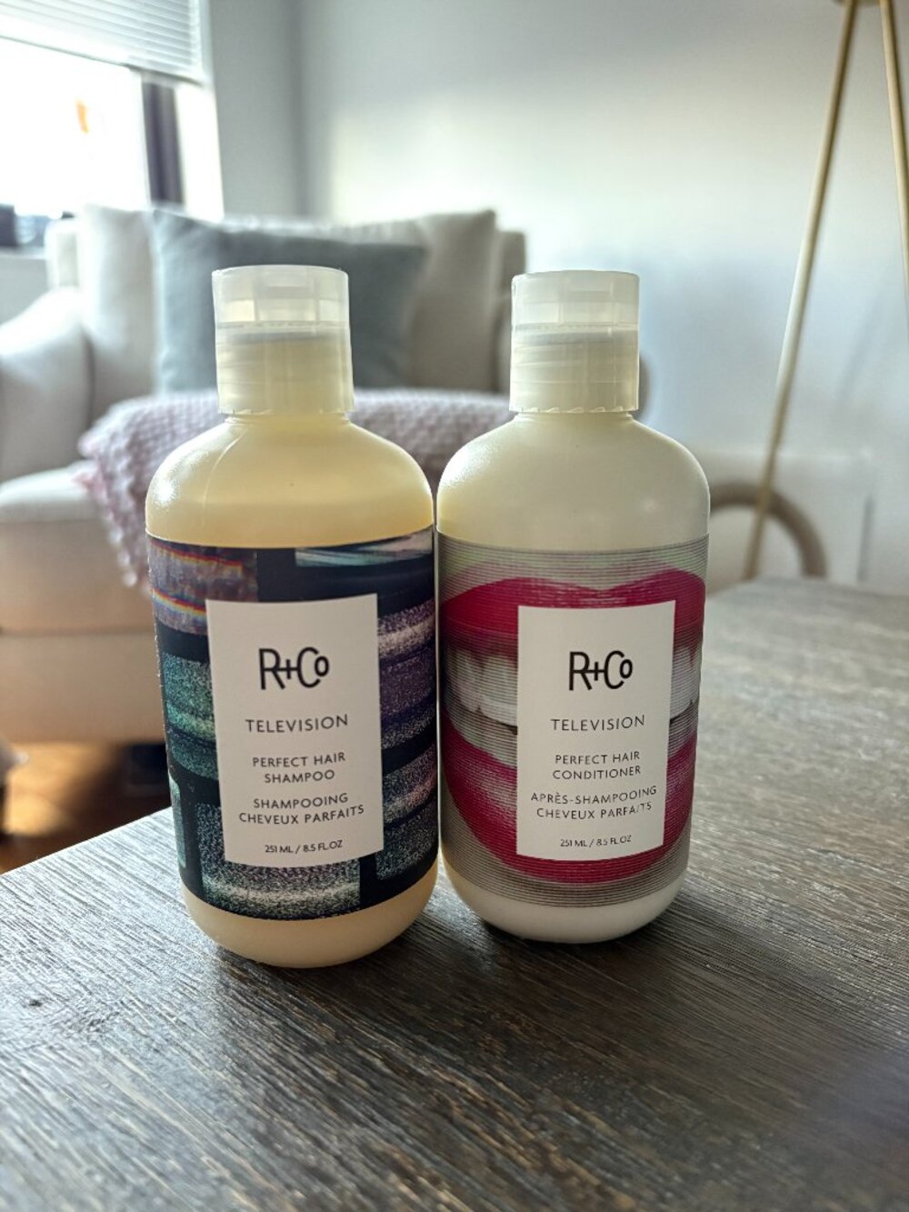R+Co Television Perfect Hair Shampoo and Conditioner